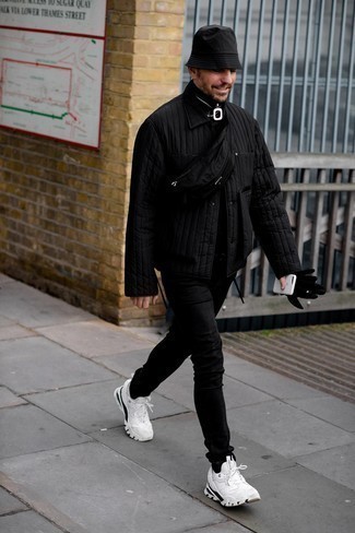 С чем носить замшевые перчатки мужчине