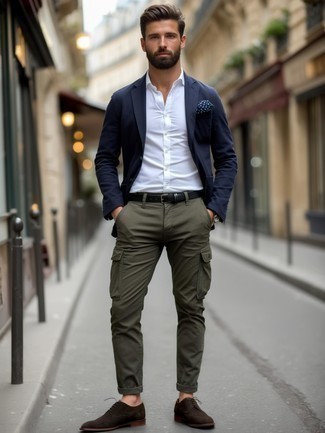 С чем носить замшевые оксфорды