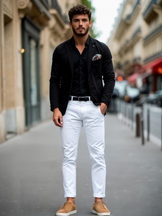 С чем носить замшевые кеды мужчине