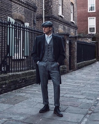 Как носить костюм с повседневными ботинками