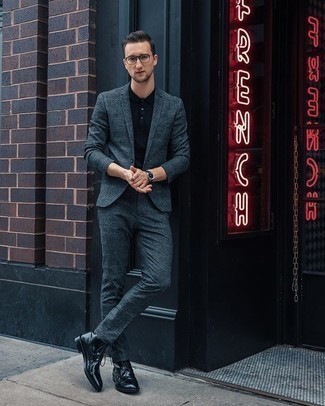 Как носить костюм с классическими ботинками