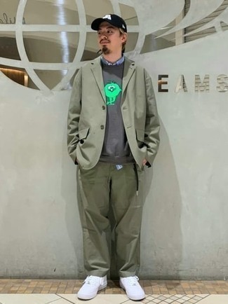 Как носить костюм с рубашкой с длинным рукавом