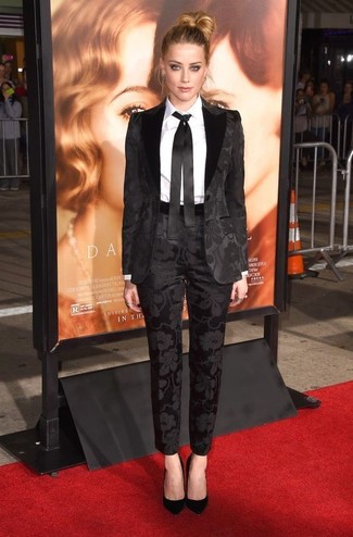 Как носить костюм с туфлями