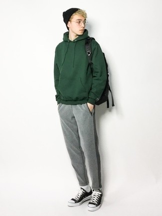 Как носить спортивные штаны с худи мужчине