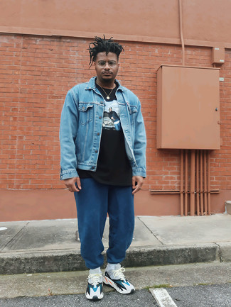 С чем носить спортивные штаны мужчине