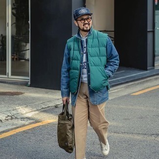 Как носить свитшот с курткой-рубашкой мужчине