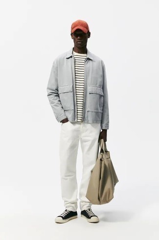 С чем носить светло-коричневую сумку мужчине