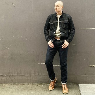 С чем носить светло-коричневый ремень мужчине