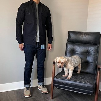 Какие джинсы носить с светло-коричневыми туфлями дерби