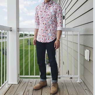 С чем носить светло-коричневые кожаные часы мужчине