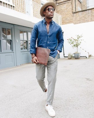 С чем носить светло-коричневые кожаные часы мужчине