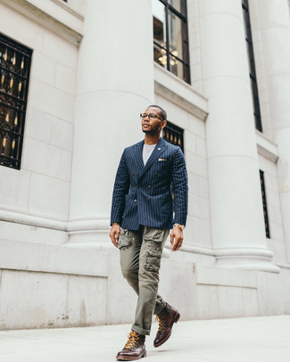 С чем носить светло-коричневые кожаные часы мужчине