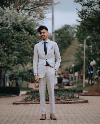 С чем носить светло-коричневые лоферы мужчине