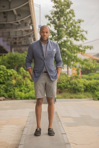 Какие туфли дерби носить с светло-коричневыми шортами