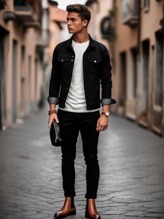 С чем носить светло-коричневые часы мужчине