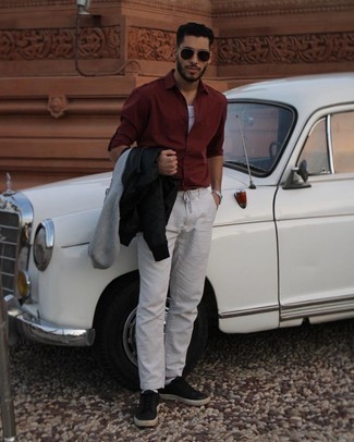 Как носить майку с косухой мужчине