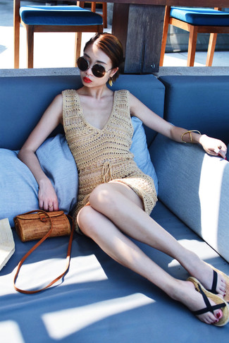 С чем носить платье-майку