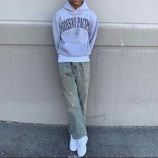 Как носить майку с худи мужчине