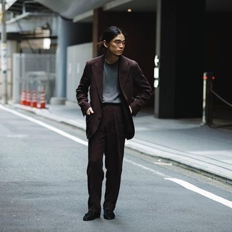 Как носить лоферы с кисточками с костюмом