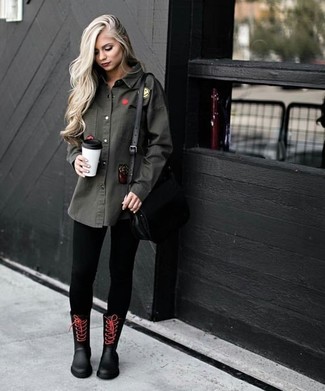 С чем носить темно-бирюзовую рубашку женщине