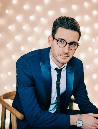 С чем носить темно-бирюзовый галстук мужчине