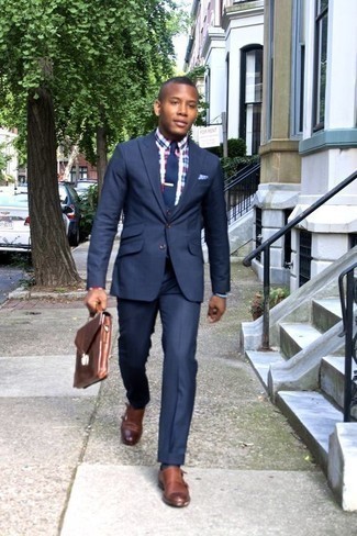 Как носить костюм-тройку с монками