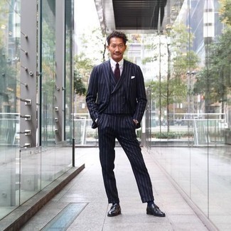 Как носить костюм-тройку с монками