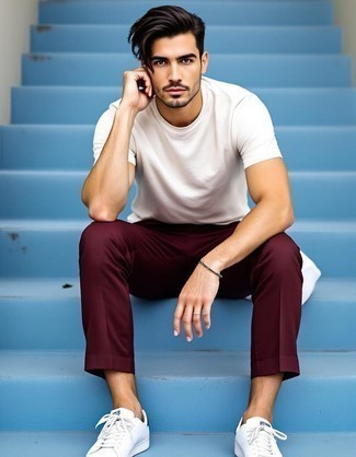 С чем носить табачный браслет мужчине