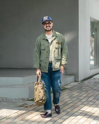 С чем носить табачный браслет мужчине