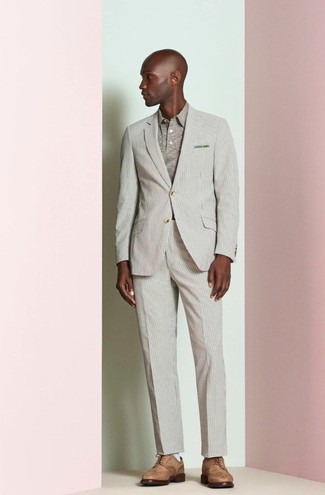 Какие футболки-поло носить с табачными брогами