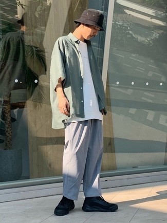 С чем носить табачную панаму мужчине