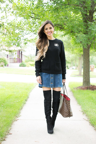 С чем носить табачную большую сумку в клетку