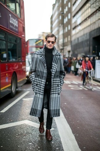 Какие водолазки носить с табачными ботинками дезертами