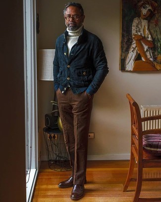 Какие водолазки носить с табачными ботинками дезертами