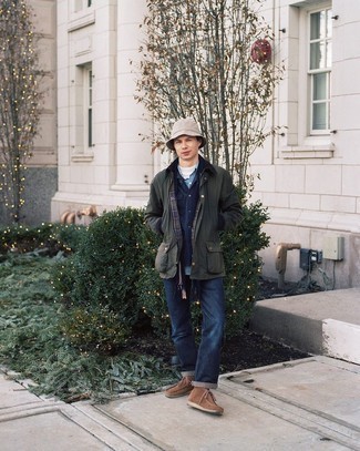 Какие водолазки носить с табачными ботинками дезертами