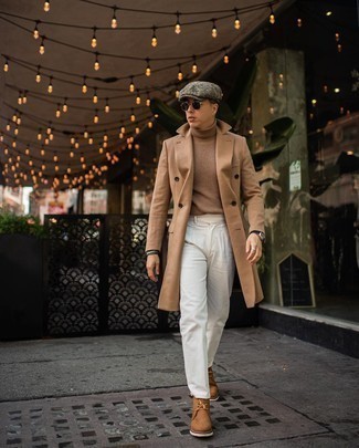 Какие водолазки носить с табачными ботинками дезертами