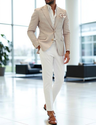 С чем носить табачные монки с двумя ремешками