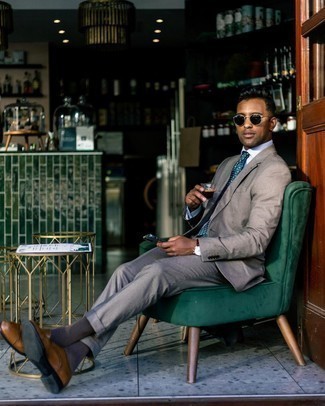 С чем носить табачные монки с двумя ремешками