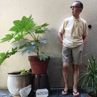 Какие шорты носить с табачными сланцами мужчине