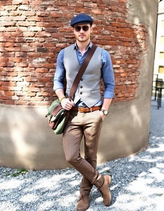 С чем носить табачную сумку почтальона