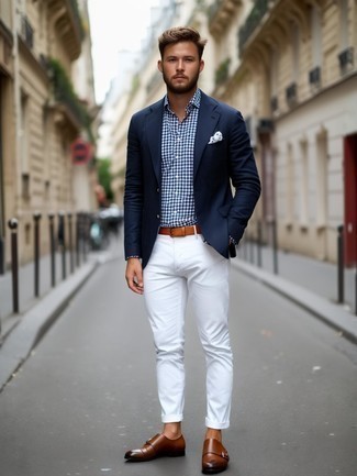 Какие брюки чинос носить с табачными монками