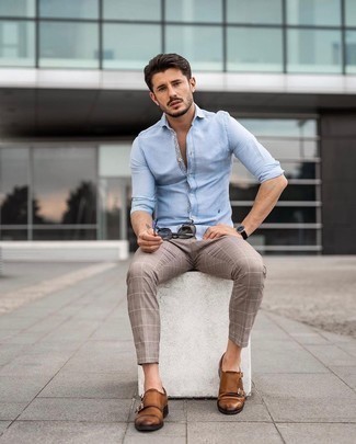 Какие брюки чинос носить с табачными монками