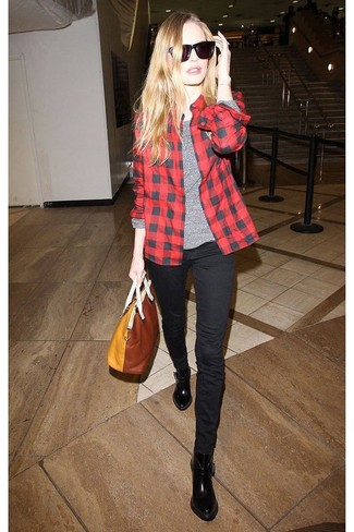 С чем носить табачную сумку-саквояж