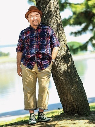 С чем носить табачную соломенную шляпу мужчине