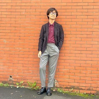 С чем носить табачную замшевую куртку мужчине