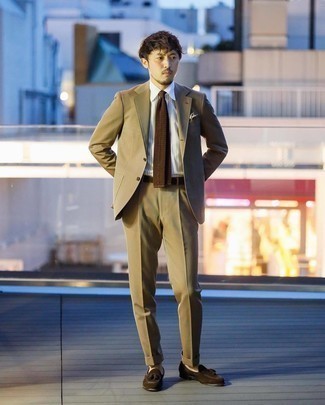 С чем носить табачный галстук мужчине