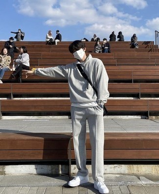 С чем носить спортивный костюм мужчине