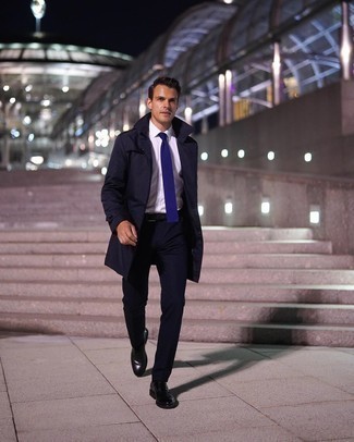 Как носить плащ с туфлями дерби