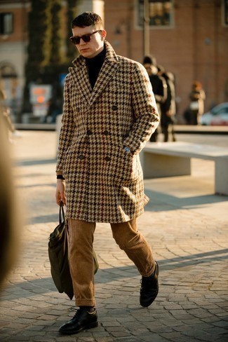 Как носить водолазку с брогами