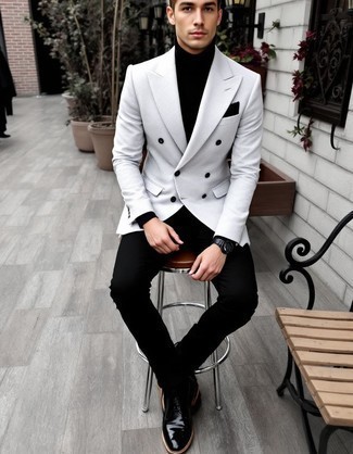 Как носить водолазку с ботинками челси мужчине